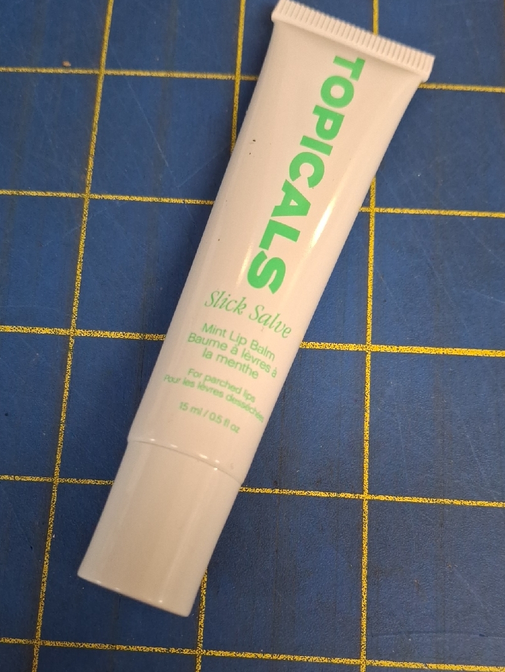 Topicals Mint Slick Salve Lip Balm 15ml New Tube